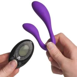 Adrien Lastic Couple Secrets II Fjernstyrt Dobbelvibrator -Par Sexleketøy butikk 26957 adrien lastic couple secrets ii remote controlled double vibrator 52 hand q100