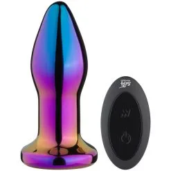 Dream Toys Glamour Glass Vibe Fjernstyrt Analplugg