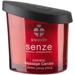 Swede Senze Massasjelys 50 Ml 11 Swede Senze Massasjelys 50 Ml -Par Sexleketøy butikk 27002 swede senze massage candle 50 ml 03 product q100
