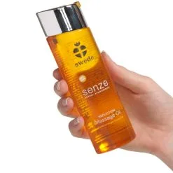 Swede Senze Massasjeolje 150 Ml -Par Sexleketøy butikk 27009 swede senze massage oil 150 ml 50 hand q100