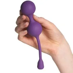 Vibio Clara VIbrerende Kegelkuler -Par Sexleketøy butikk 27087 vibio clara vibrating kegel balls 50 hand q100