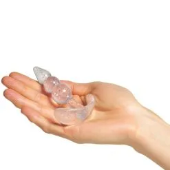 Baseks Glitter Booty Beginners Butt Plug-sett 9 Baseks Glitter Booty Beginners Butt Plug-sett -Par Sexleketøy butikk 27118 baseks glitter booty beginners butt plug set 50 hand 6 q100