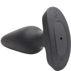 Booty Sparks Laser Series Heart Medium Fjernkontrollert Analplugg -Par Sexleketøy butikk 27121 booty sparks medium heart remote controlled butt plug 05 product q100