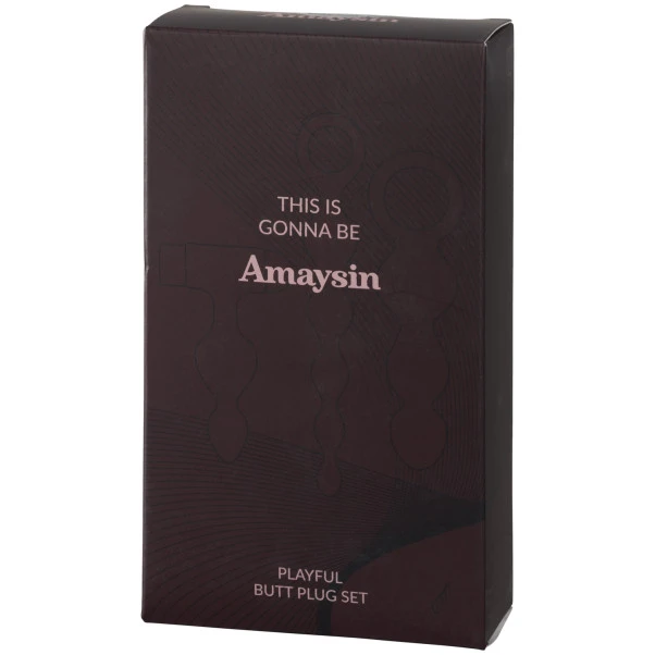 Amaysin Playful Butt Plug Sett 7 Amaysin Playful Butt Plug Sett - Bilde 7