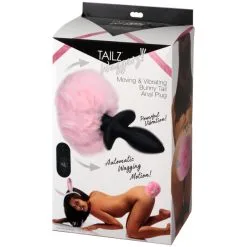 Tailz Fjernstyrt Logrende Vibrerende Kaninhale Analplugg 7 Tailz Fjernstyrt Logrende Vibrerende Kaninhale Analplugg -Par Sexleketøy butikk 27343 tailz remote controlled wagging vibrating bunny tail butt plug 90 pack q100