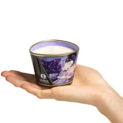 Shunga Massasje- Og Stemningslys 170 Ml -Par Sexleketøy butikk 27473 shunga massage ambiance candle 170 ml 50 hand q100