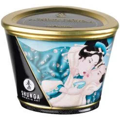 Shunga Massasje- Og Stemningslys 170 Ml -Par Sexleketøy butikk 27476 shunga massage ambiance candle 170 ml island blossom 90 pack 3 q100 1