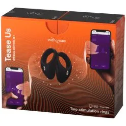 We-Vibe Tease Us Special Edition-Sett Med Bond Vibrerende Penisringer -Par Sexleketøy butikk 27564 we vibe tease us special edition set with bond vibrating cock rings 90 pack q100