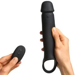 MR.MEMBR Power Vibrerende Penishylse 11 MR.MEMBR Power Vibrerende Penishylse -Par Sexleketøy butikk 27902 mr membr power vibrating penis sleeve 51 hand q100