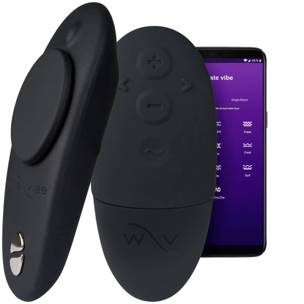 We-Vibe Moxie+ Trusevibrator Med Fjernkontroll 1 We-Vibe Moxie+ Trusevibrator Med Fjernkontroll