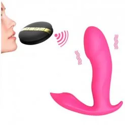 Marc Dorcel Secret Clit Fjernbetjent Smart Voice Vibrator -Par Sexleketøy butikk marc 22333 dorcel secret clit stimulator med smart voice remote q 100 04